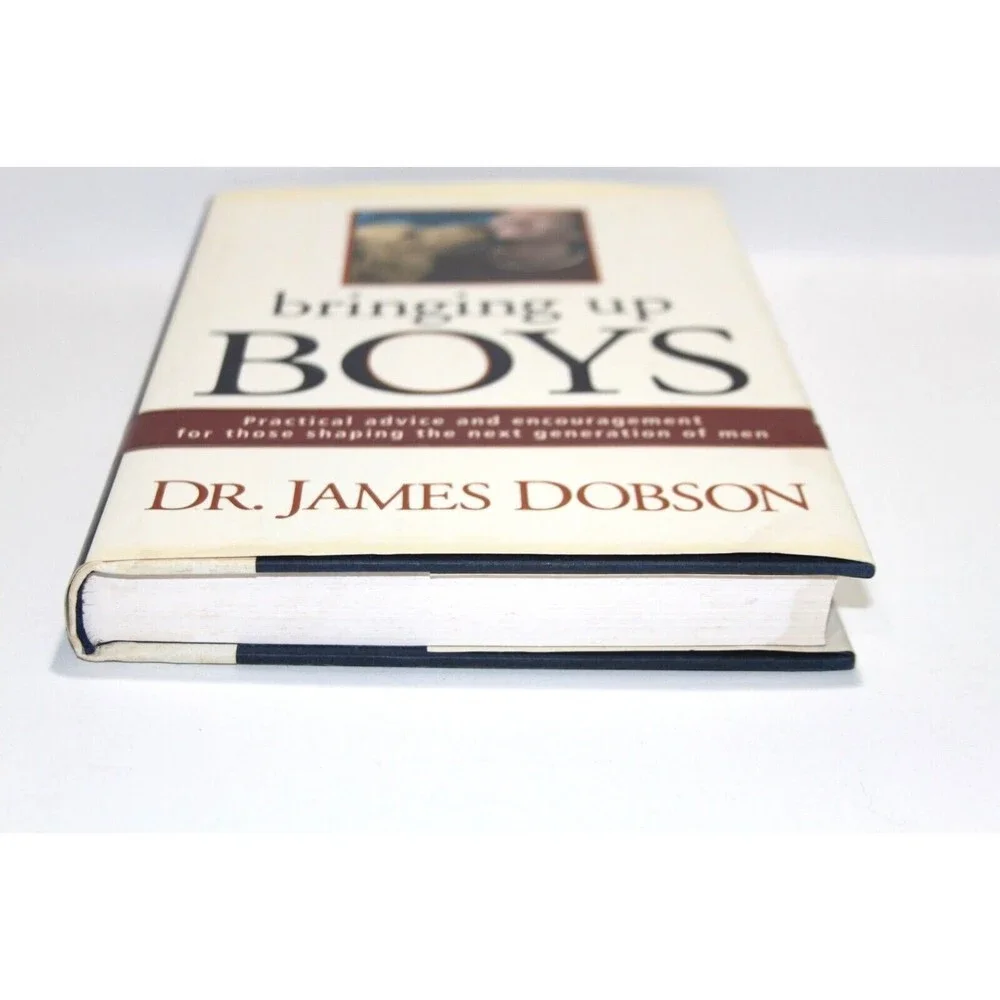 Bringing up Boys Practical Advice Encouragement Dobson James Hard Cover Good